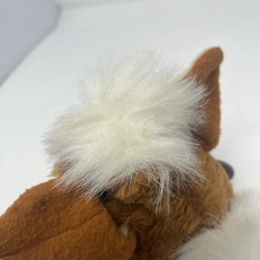 1999 Furby 70-800 Coffee Tan Brown Fur Brown Eyes White Hair W/ Tag WORKING